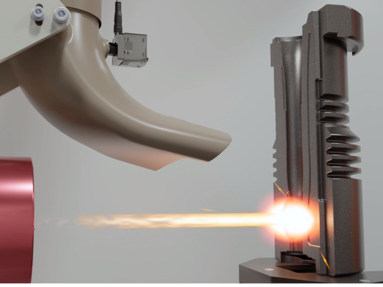 White paper glass mould cleaning with lasers